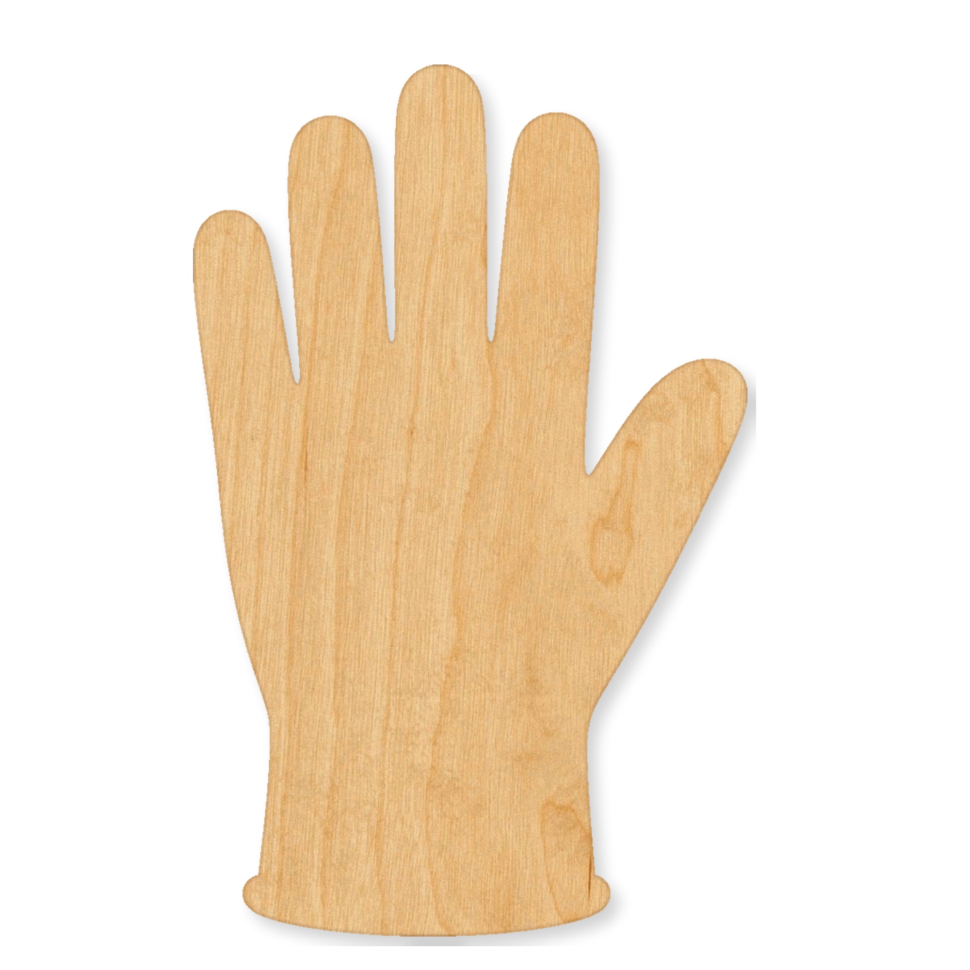 Garden Glove Wood Cutout
