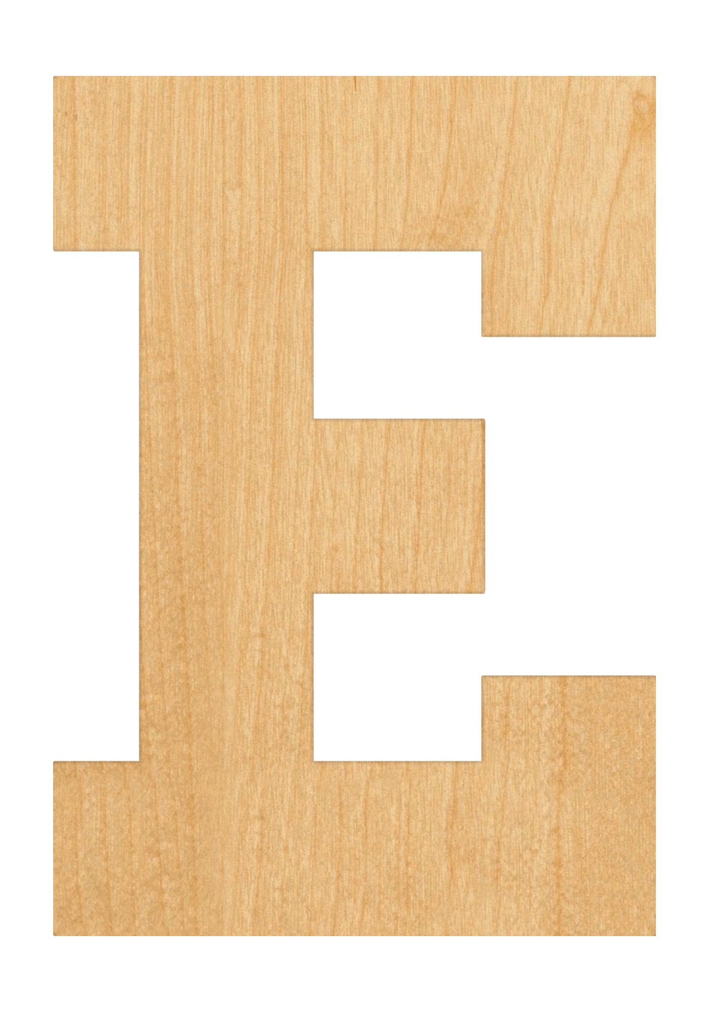 Letter E